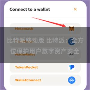 比特派移动版 比特派：全方位保护用户数字资产安全