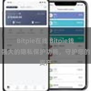 Bitpie在线 Bitpie钱包：强大的隐私保护功能，守护您的资产