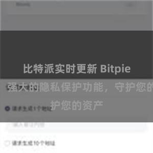 比特派实时更新 Bitpie钱包：强大的隐私保护功能，守护您的资产