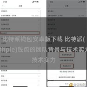 比特派钱包安卓版下载 比特派(Bitpie)钱包的团队背景与技术实力