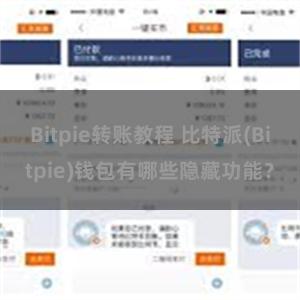 Bitpie转账教程 比特派(Bitpie)钱包有哪些隐藏功能？