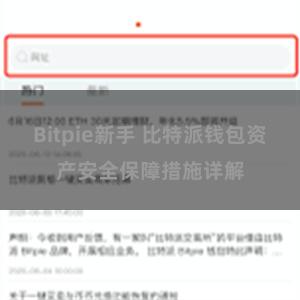 Bitpie新手 比特派钱包资产安全保障措施详解