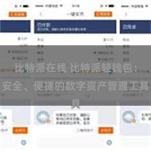 比特派在线 比特派轻钱包：安全、便捷的数字资产管理工具