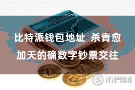 比特派钱包地址  杀青愈加天的确数字钞票交往
